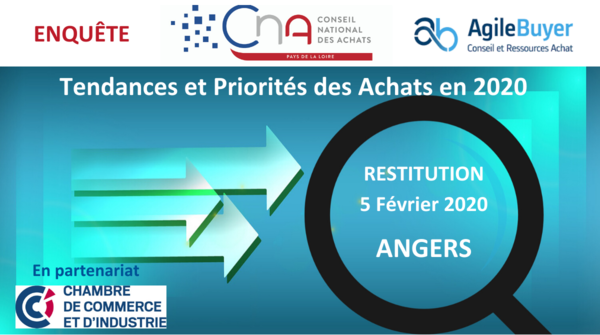  Angers | Tendances & priorités des départements achats 2020