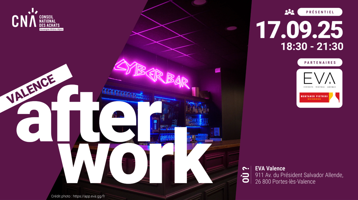 Afterwork Achats | Valence