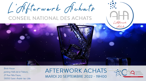 Afterwork Achats | Région Hauts-de-France