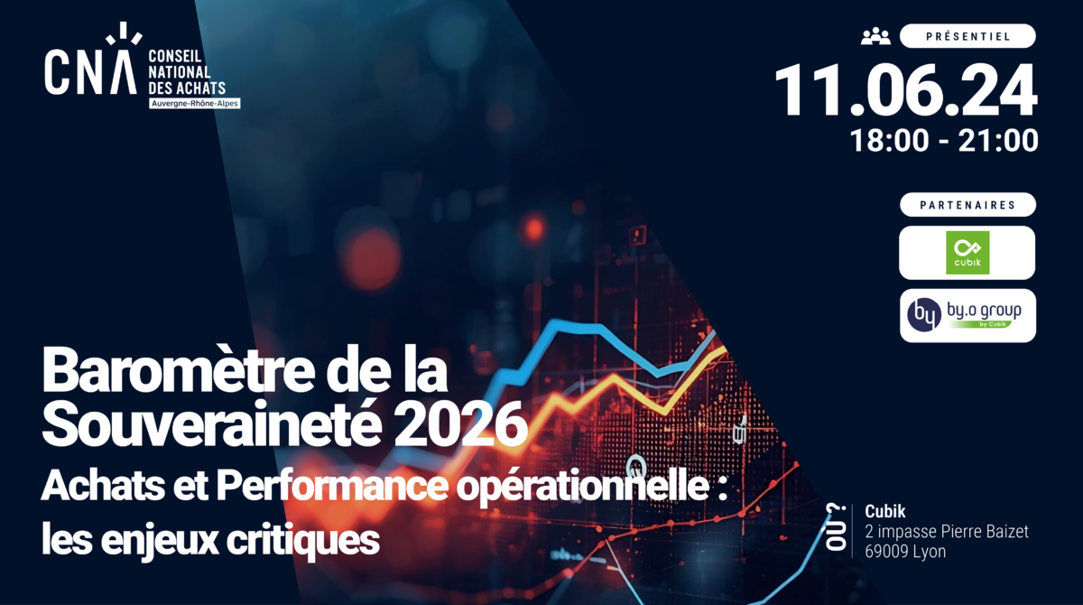 Baromètre de la Souveraineté 2026 - Achats et Performance opérationnelle : les enjeux critiques