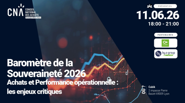 Baromètre de la Souveraineté 2026 - Achats et Performance opérationnelle : les enjeux critiques