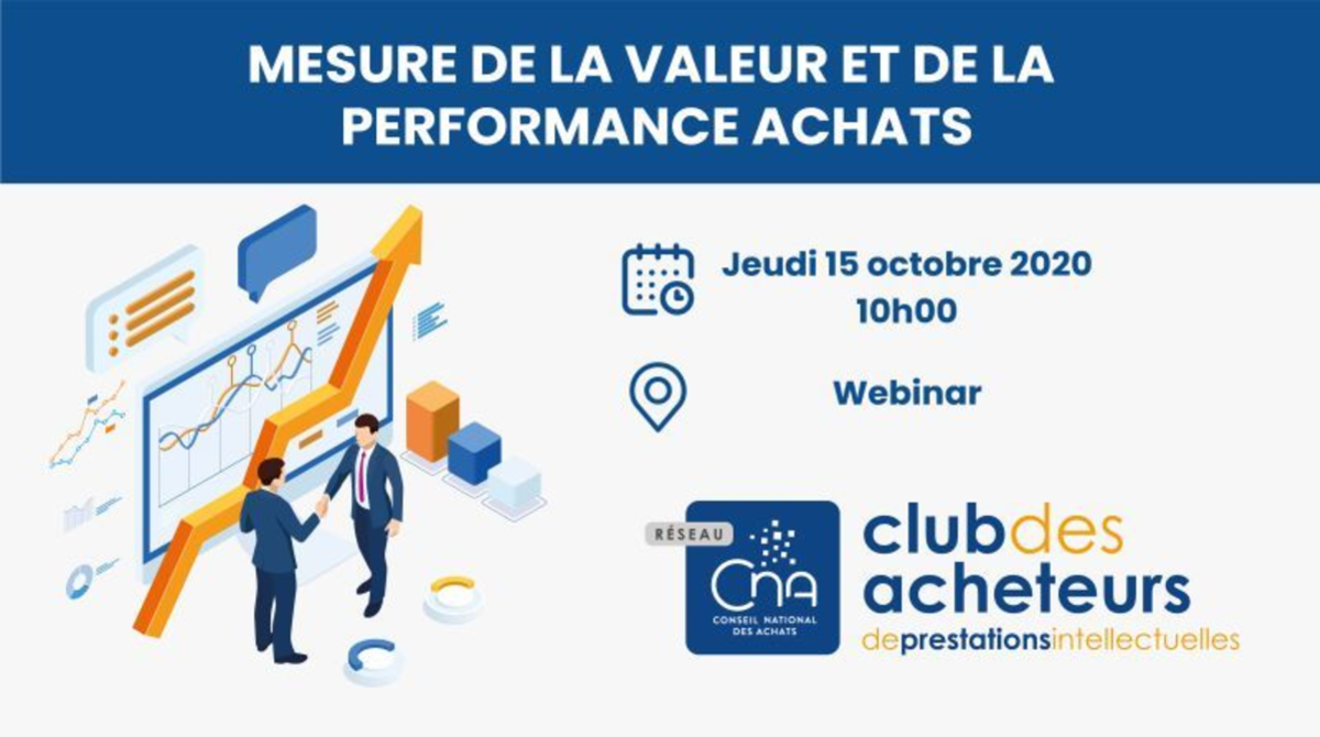 Webinar | Mesure de la valeur et de la performance achats !