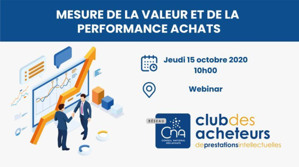 Webinar | Mesure de la valeur et de la performance achats !
