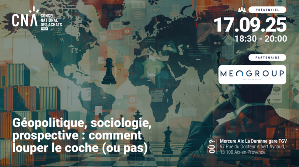 Afterwork PACA | Géopolitique, sociologie, prospective : comment louper le coche (ou pas)