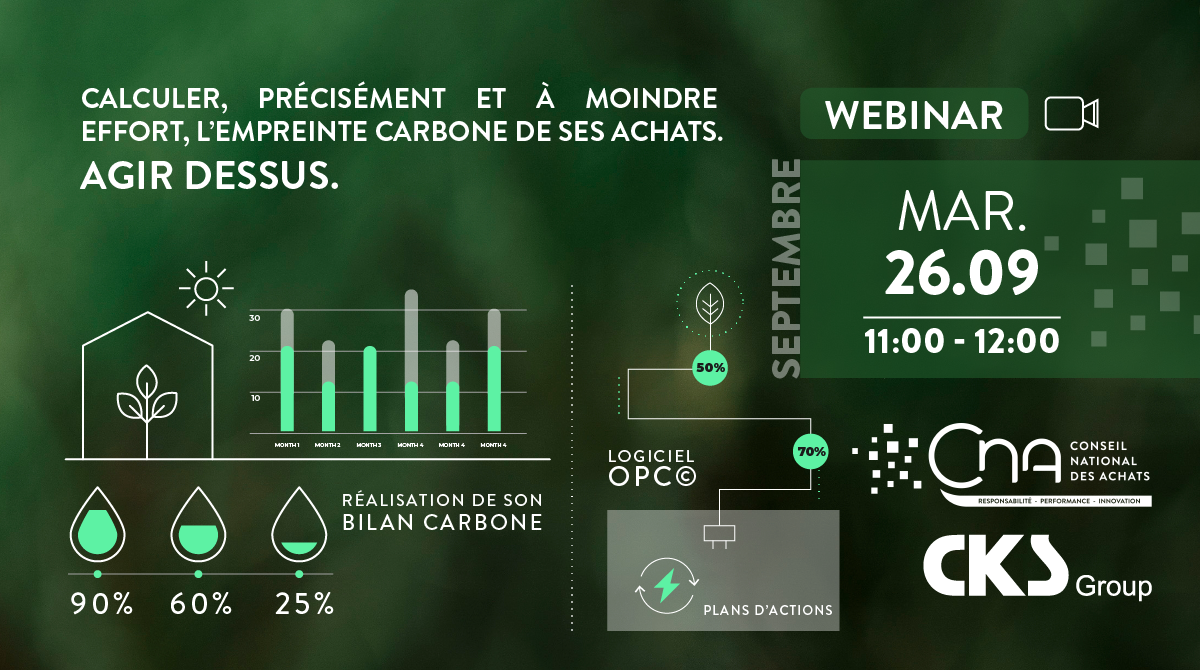 Calculer, précisément et à moindre effort, l’empreinte carbone de ses achats. Agir dessus.