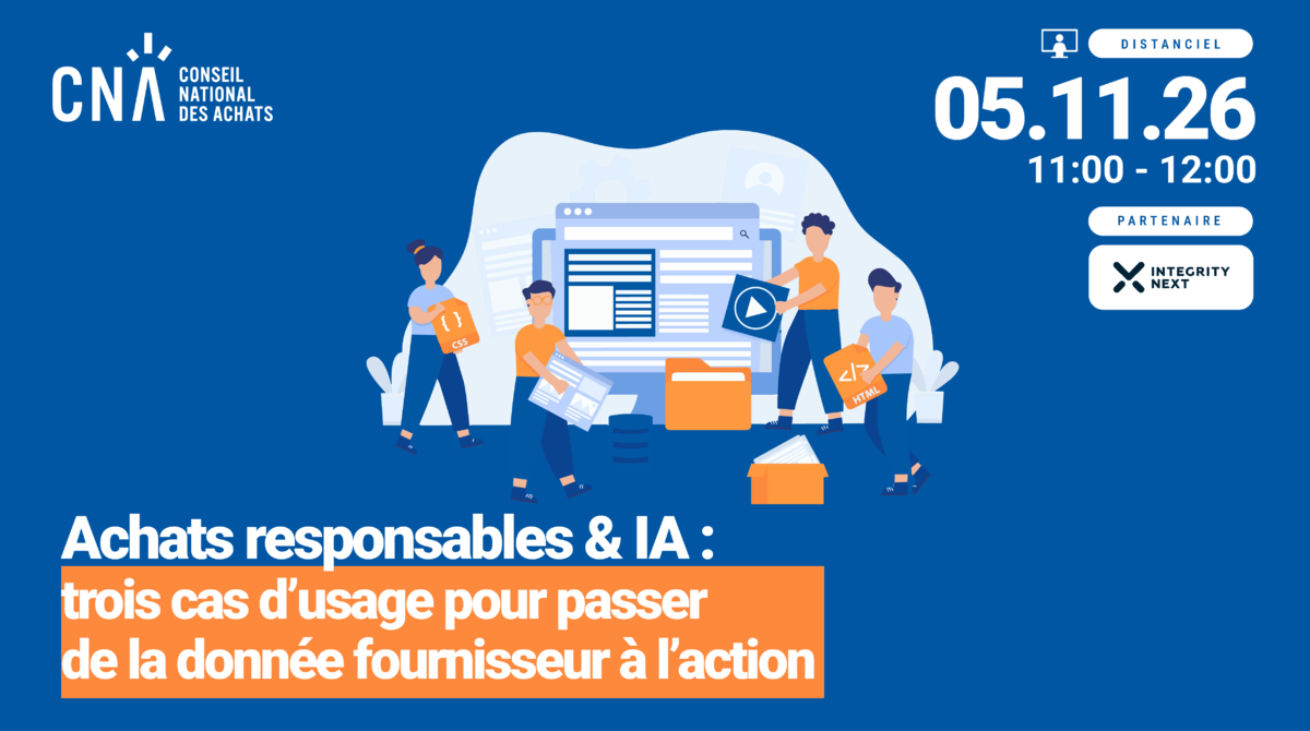 Achats responsables & IA : trois cas d’usage pour passer de la donnée fournisseur à l’action