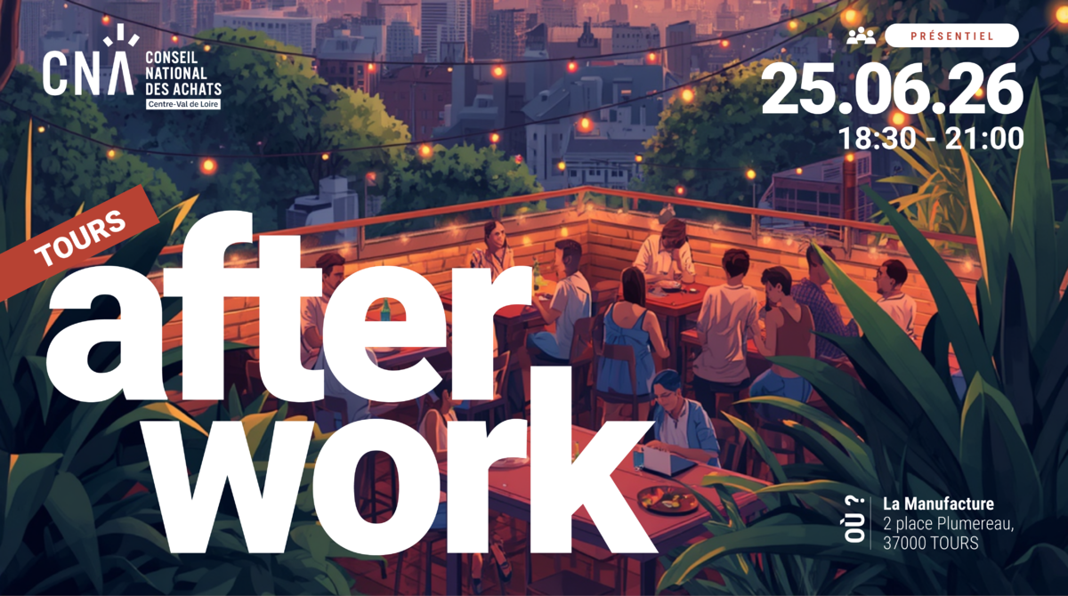 Afterwork Achats | Tours - 