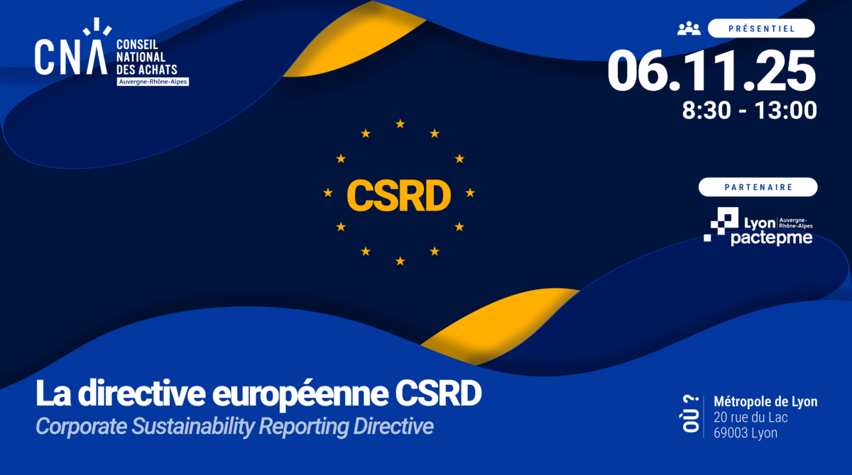 La directive européenne CSRD (Corporate Sustainability Reporting Directive)