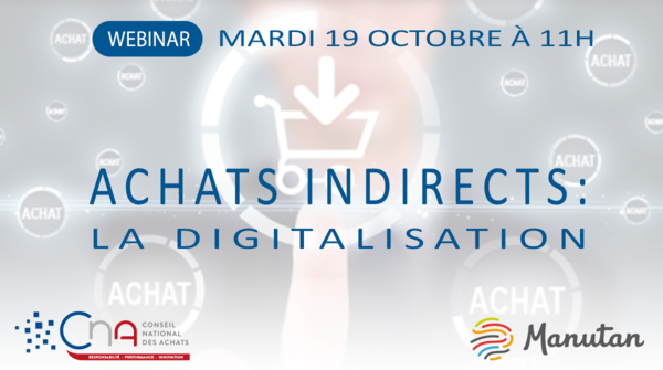 Webinar | Achats indirects : la digitalisation 