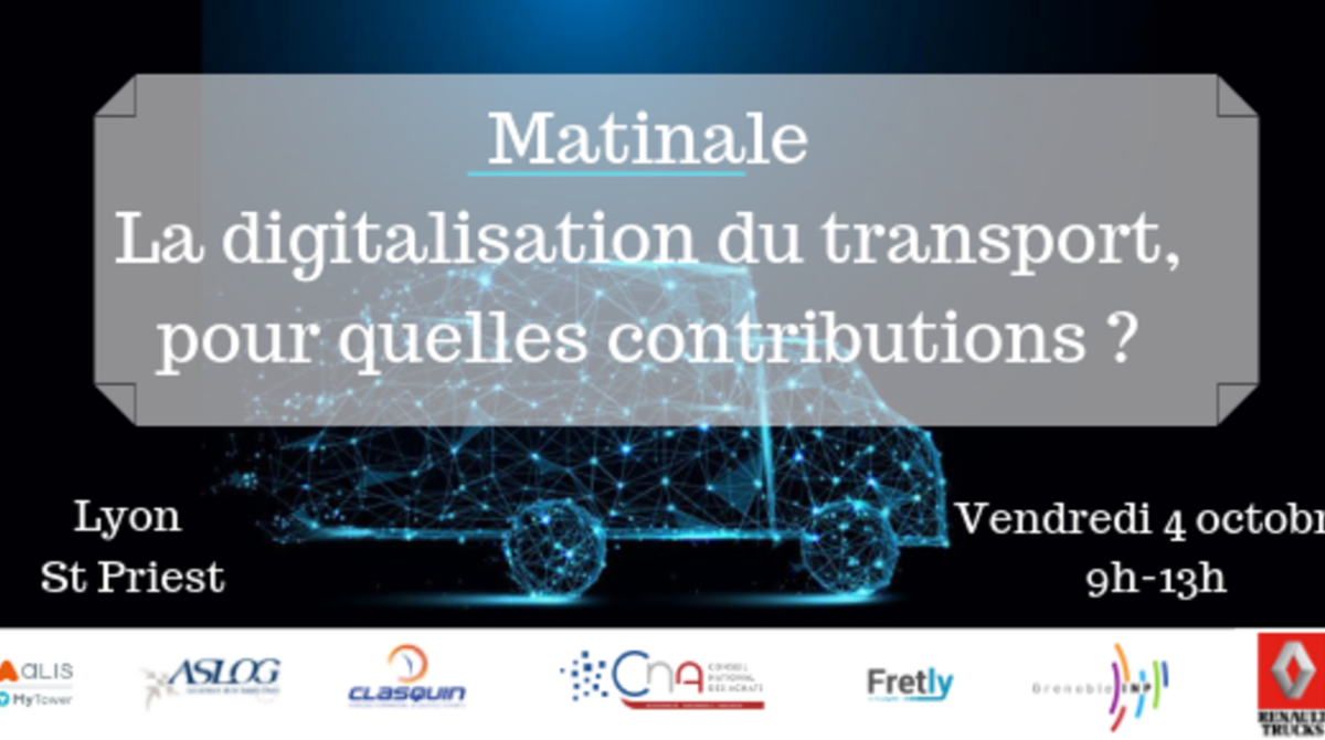 Lyon - Matinale Digitalisation des transports