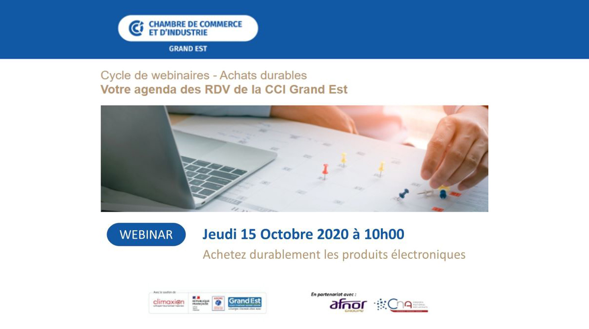 Webinar | Achetez durablement les produits électroniques