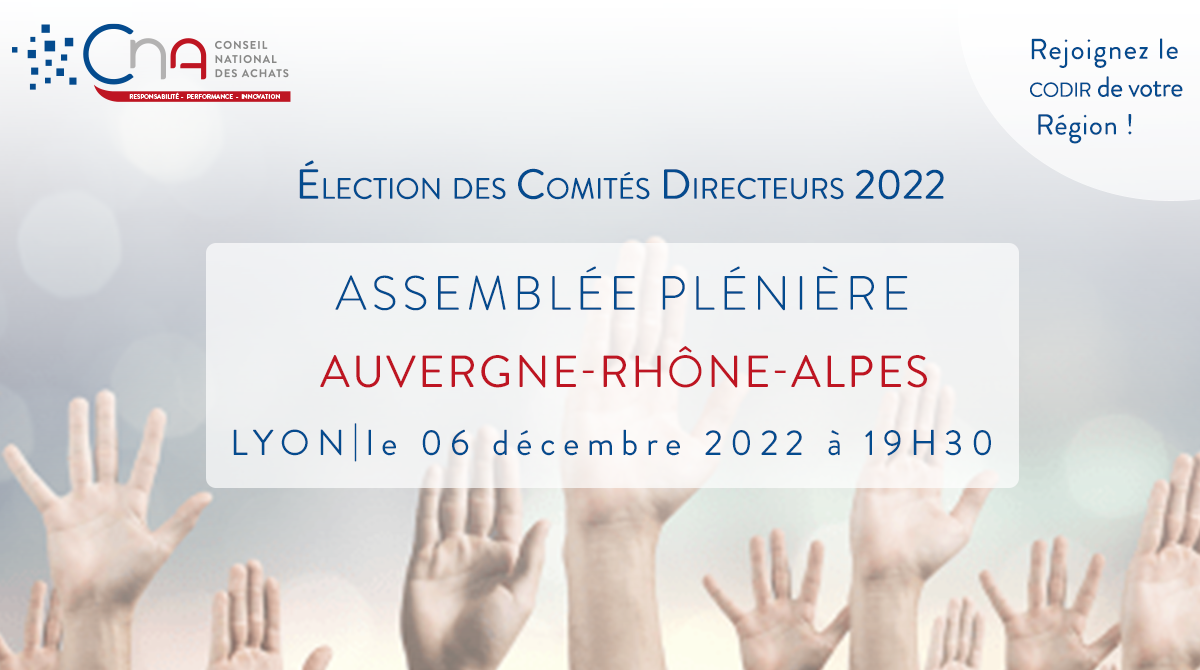 AUVERGNE-RHONE-ALPES | Assemblée Plénière Régionale