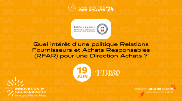 Quel intérêt d'une politique Relations Fournisseurs et Achats Responsables (RFAR) pour une Direction Achats ?