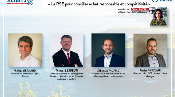 Bretagne Achats Responsables 2023 - Table ronde n°2 