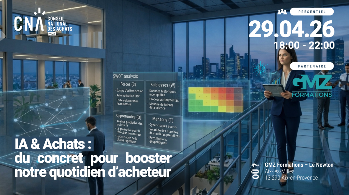PACA | IA & Achats : du concret pour booster notre quotidien d’acheteur