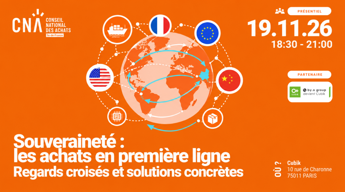 IDF | Souveraineté : les achats en première ligne - Regards croisés et solutions concrètes