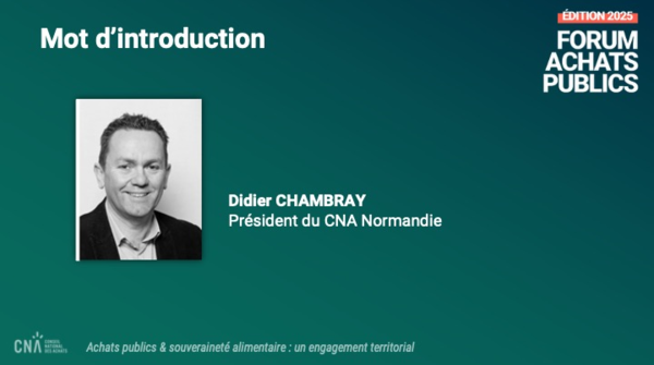 Mot d’ouverture - FAP 2025