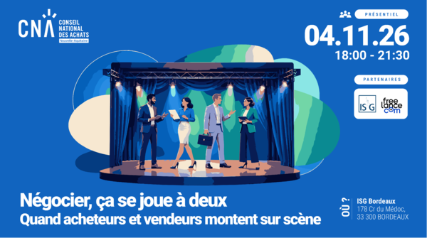 Négocier, ça se joue à deux – Quand acheteurs et vendeurs montent sur scène