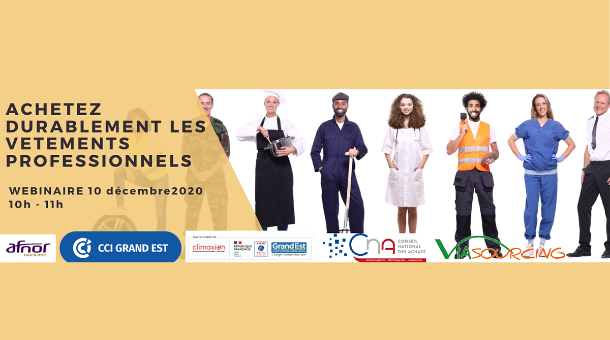 Webinar | Achetez durablement les vêtements professionnels