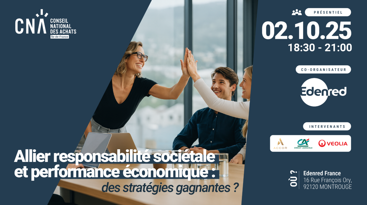Afterwork IDF | Allier responsabilité sociétale et performance économique : des stratégies gagnantes ?