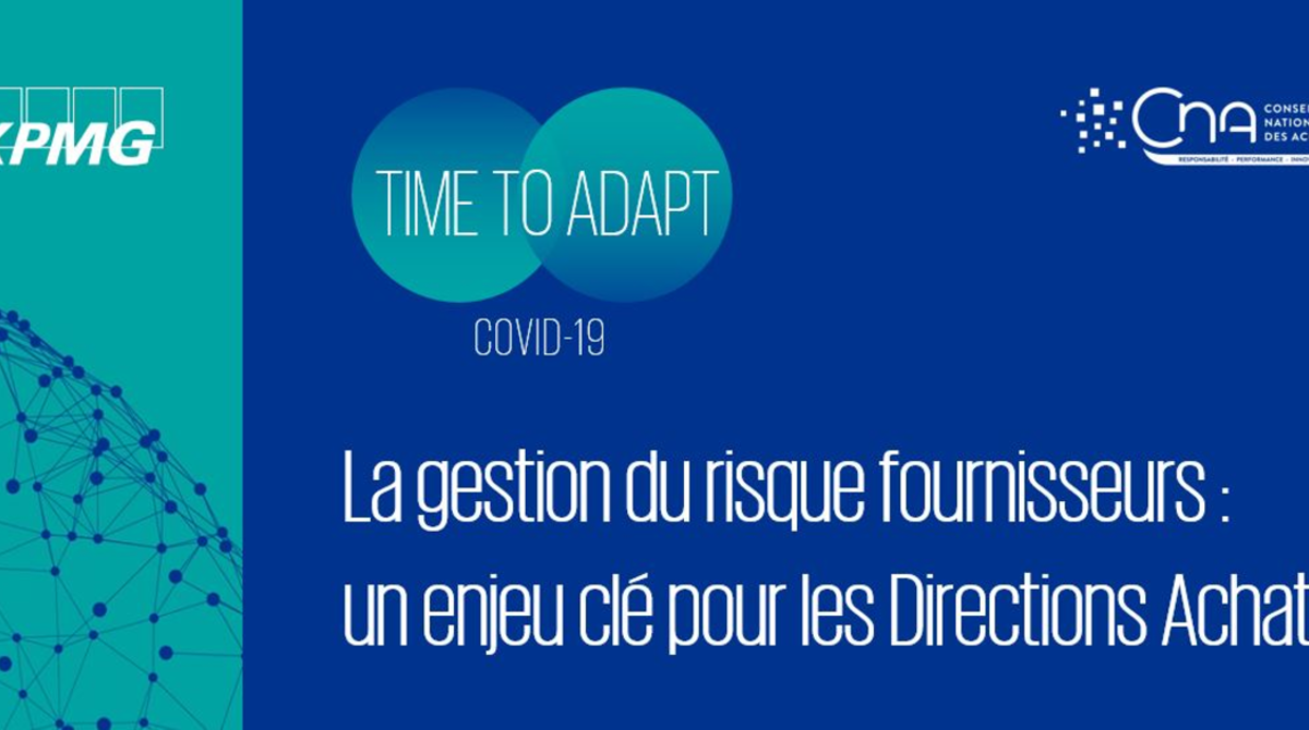 Webinar - La gestion du risque fournisseurs : un enjeu clé pour les Directions Achats 