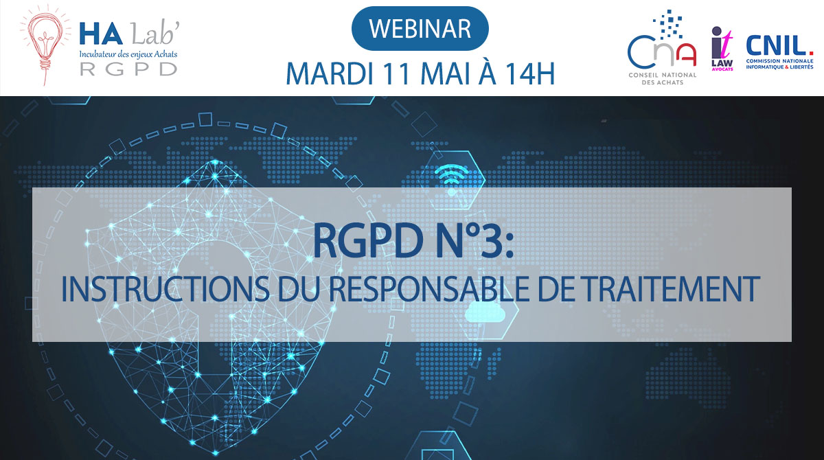 HA LAb RGPD N° 3 - Instructions du responsable de traitement