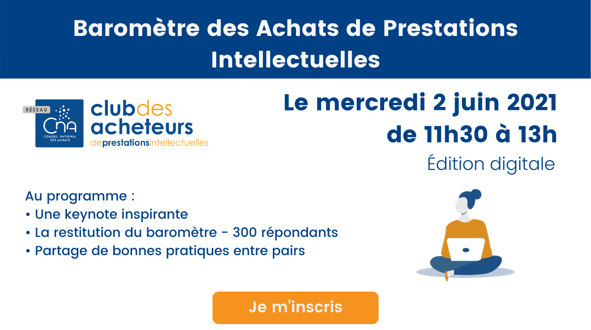 Prestations intellectuelles : BAROMÈTRE DES ACHATS 2020