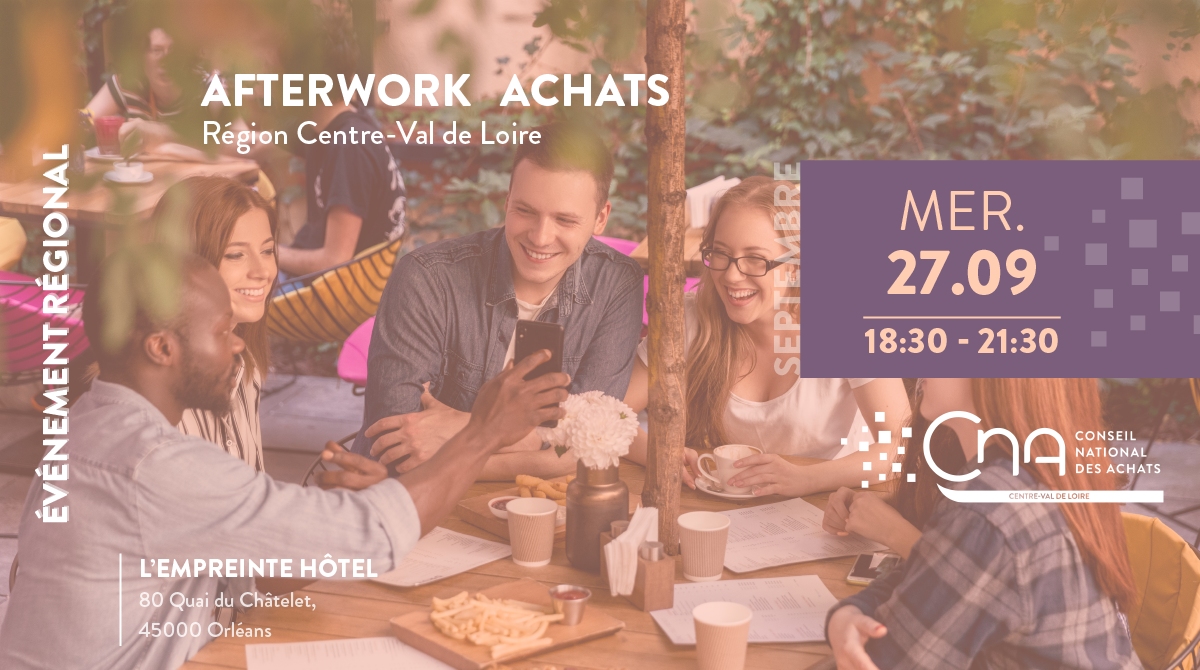 Afterwork Achats | Région Centre-Val de Loire