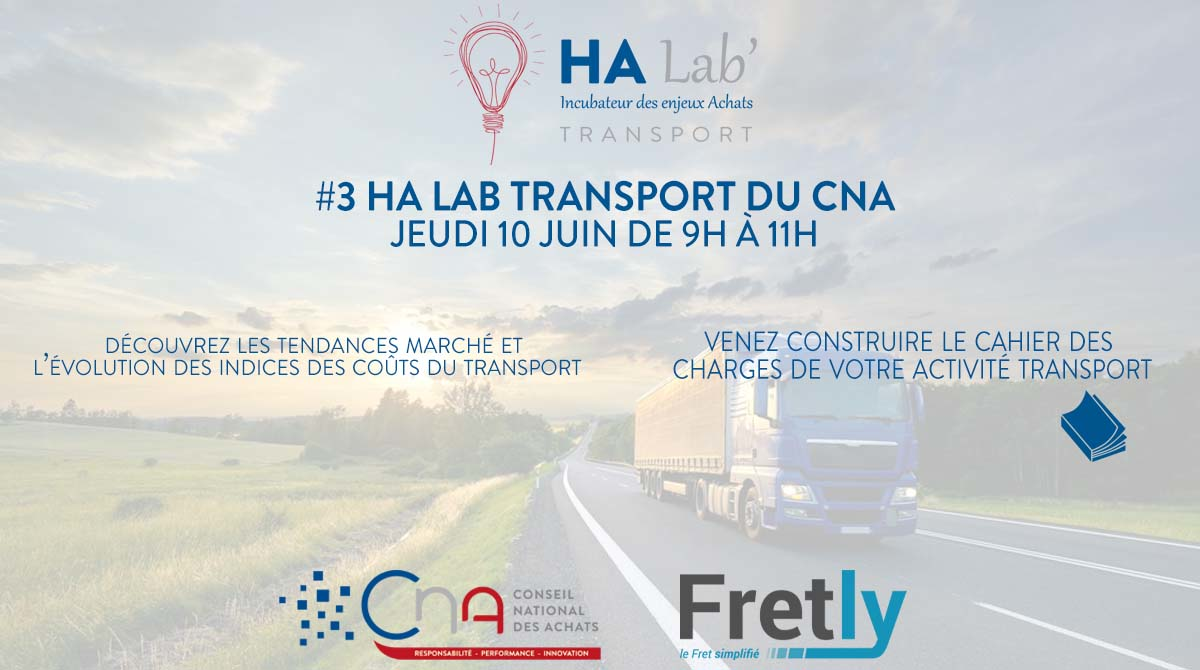 HA Lab' Transport n°3 | Venez construire le cahier des charges de votre activité transport !