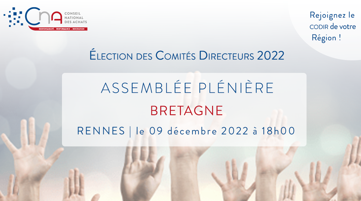 BRETAGNE | Assemblée Plénière Régionale