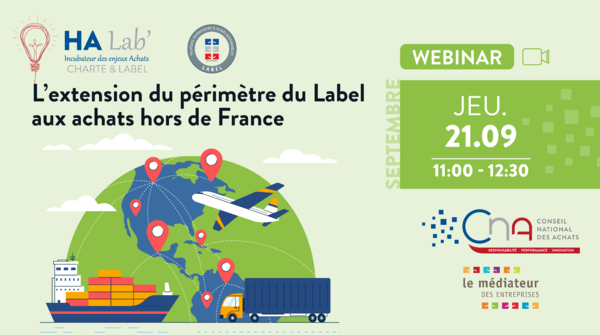 HA Lab' Charte & Label RFAR n°3 - L’extension du périmètre du Label aux achats hors de France