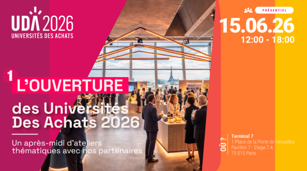 L'ouverture des Universités des Achats 2026