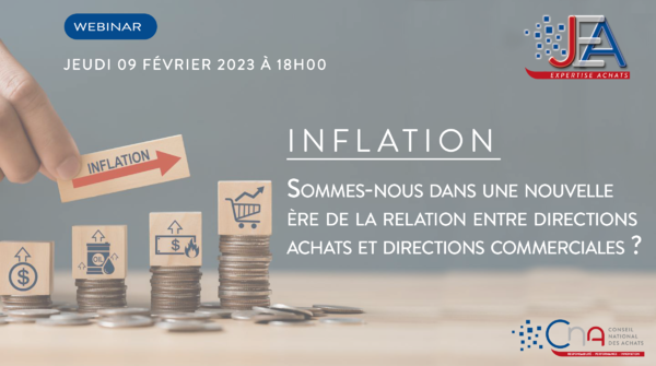 JEA | Inflation : sommes-nous dans une nouvelle ère de la relation entre directions achats et directions commerciales ? 