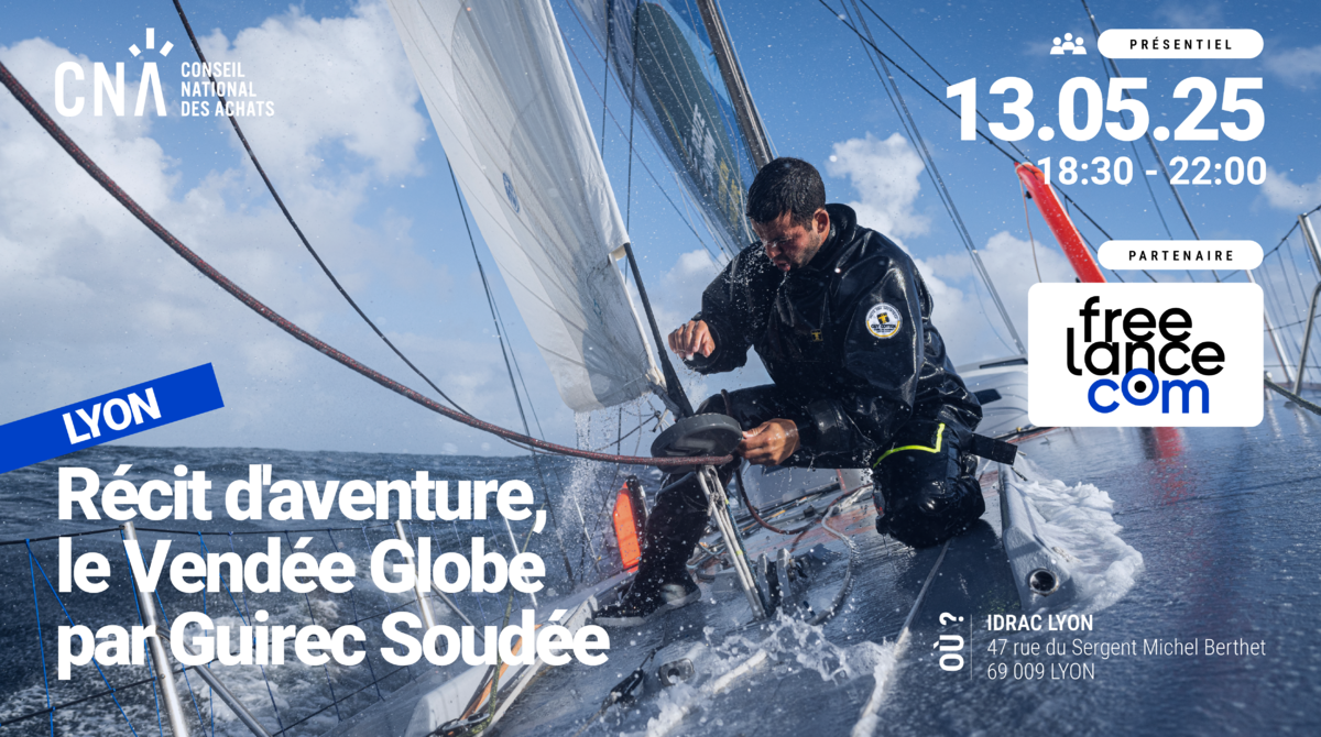 Récit d'aventure, le Vendée Globe par Guirec Soudée | Lyon