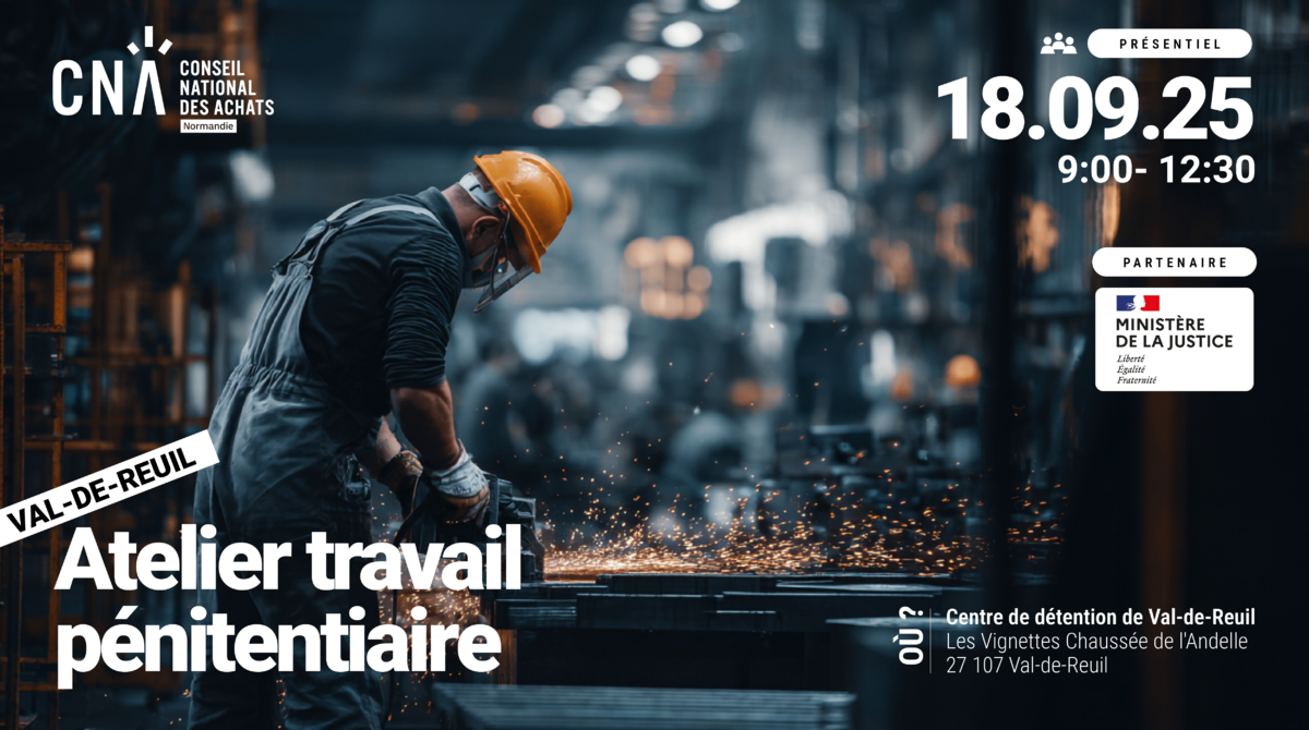 Travail pénitentiaire : visite d'ateliers au Centre de détention de Val-de-Reuil