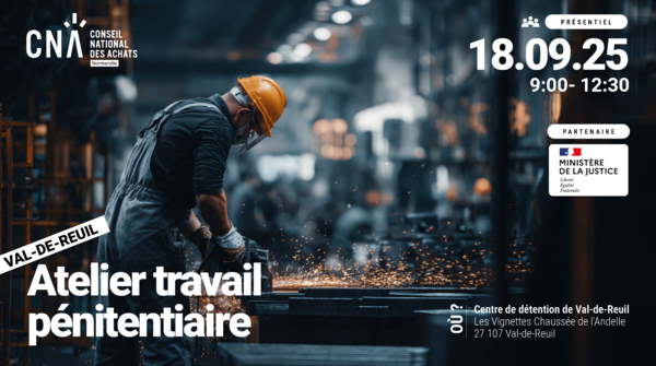 Travail pénitentiaire : visite d'ateliers au Centre de détention de Val-de-Reuil
