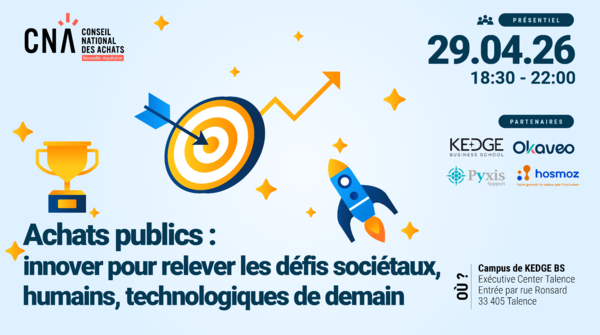 Achats publics : innover pour relever les défis sociétaux, humains et technologiques de demain