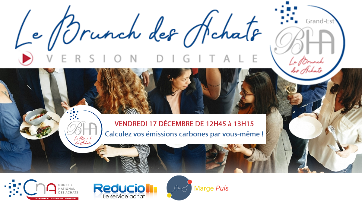 Brunch Achats | Calculez vos émissions carbones par vous-même !