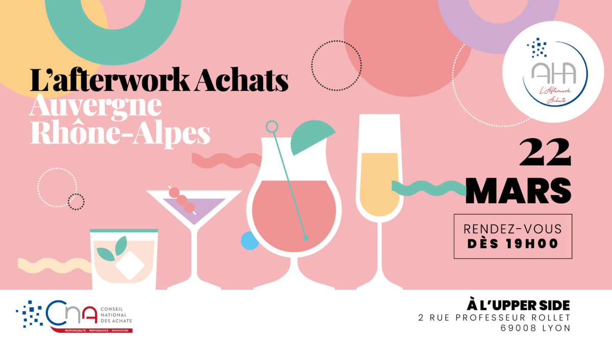 Afterwork Achats | Région Auvergne-Rhône-Alpes