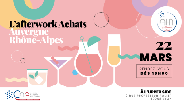 Afterwork Achats | Région Auvergne-Rhône-Alpes