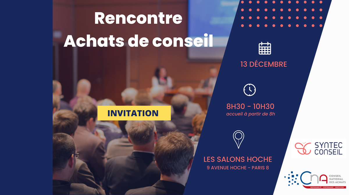 Rencontre Achats de conseil