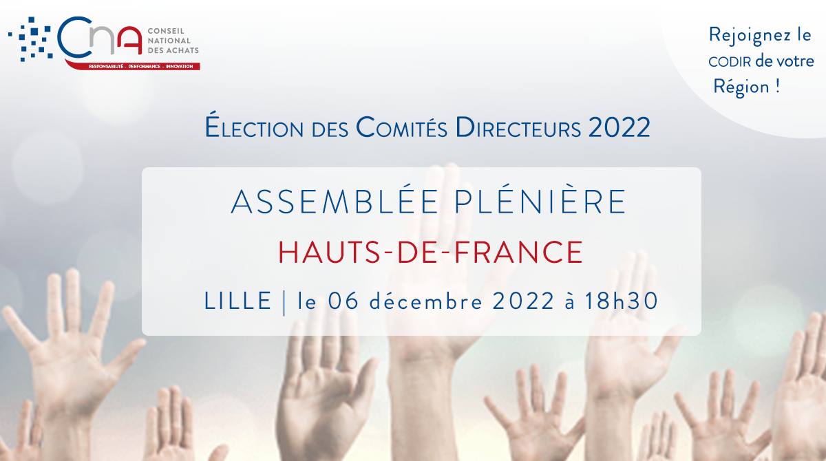 HAUT-DE-FRANCE | Assemblée Plénière Régionale