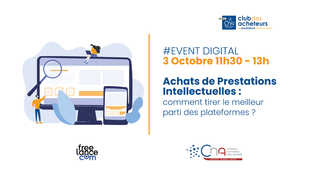 WEBINAR | Achats des Prestations Intellectuelles : comment tirer le meilleur parti des plateformes ?