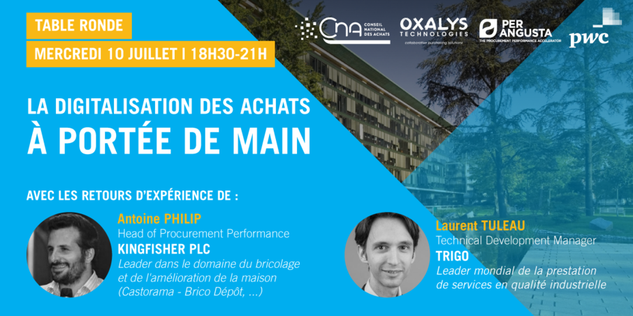 La digitalisation des achats à portée de main !