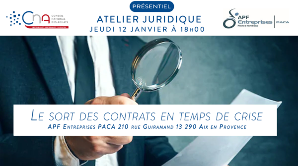 Paca | Atelier juridique : le sort des contrats en temps de crise