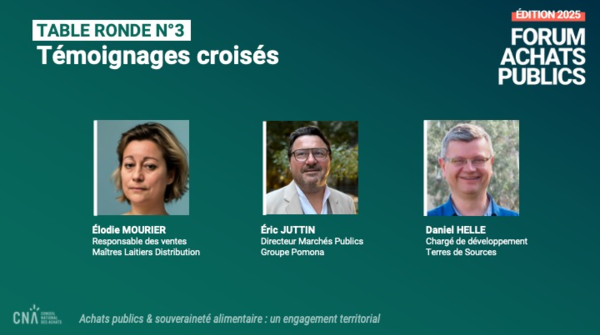 TABLE RONDE N°3   Témoignages croisés - FAP 2025