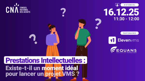 Prestations Intellectuelles : Existe-t-il un moment idéal pour lancer un projet VMS ?
