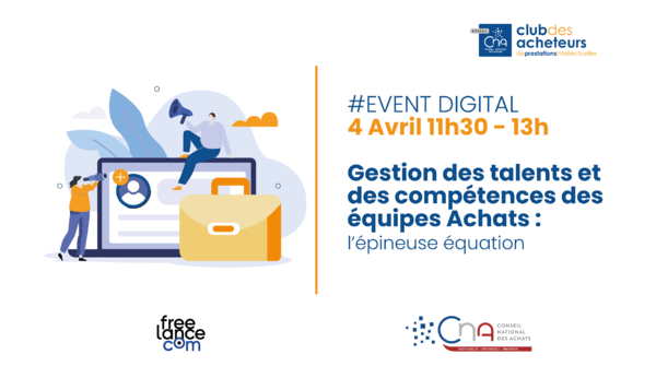 WEBINAR | Gestion des talents et des compétences des équipes Achats : l’épineuse équation !