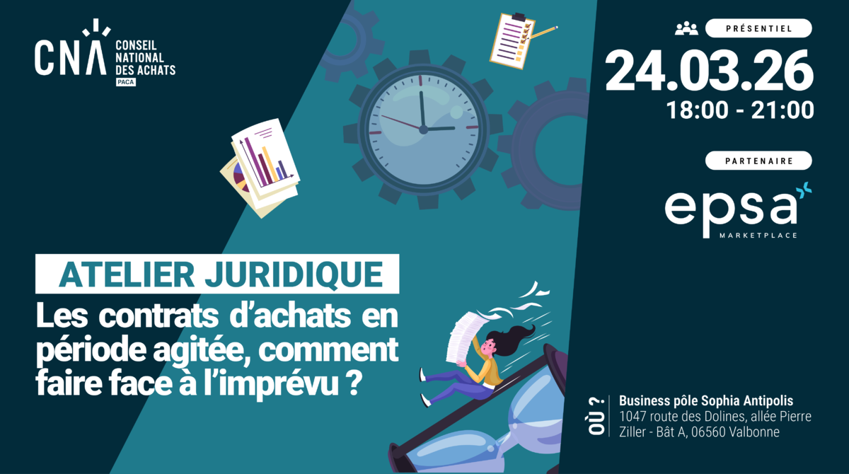 PACA | Afterwork achats - Atelier juridique