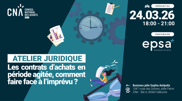PACA | Afterwork achats - Atelier juridique
